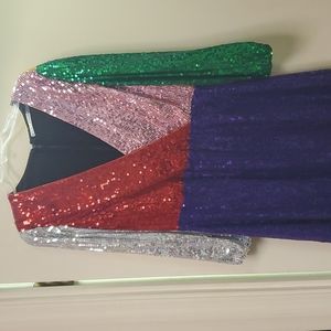 Alice and Olivia NWT sequined dress sz 12